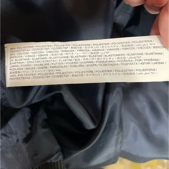 Mango Black Pink Pinstripe Suit Blazer Size 8 Career Business Jacket - Picture 4 of 11